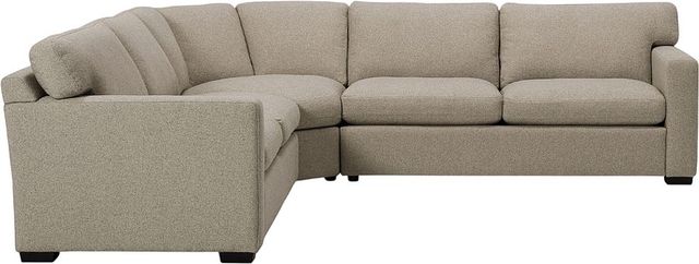 Palliser® Furniture Customizable Madison Track Arm 3-Piece Curved Sectional-1