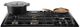 JennAir® 36" Black Natural Gas Downdraft Cooktop-3