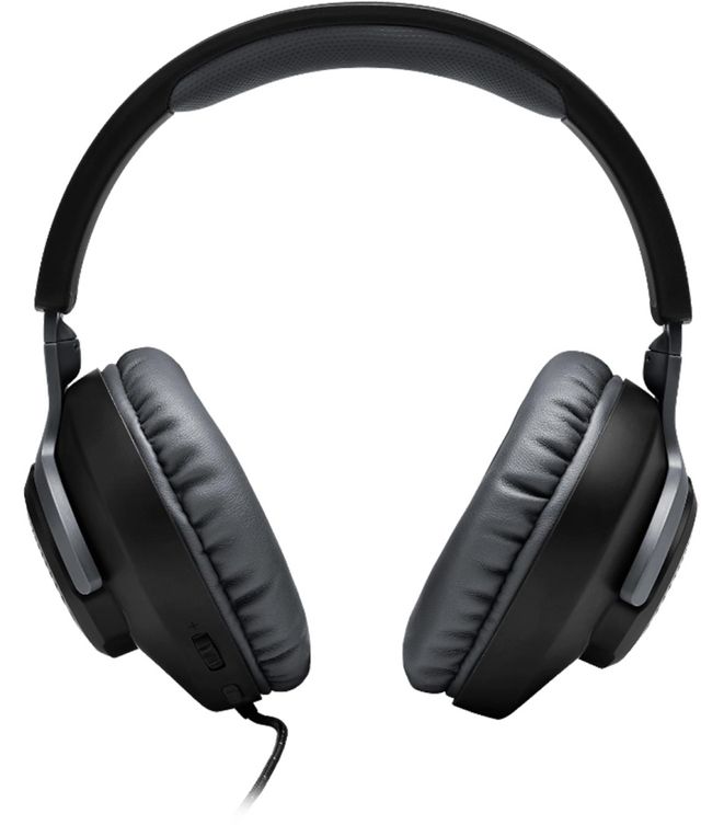 JBL Quantum 100 Black Wired Over-Ear Gaming Headphones with Mic-3