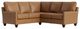 Bassett® Furniture Customizable Benchmade Premier 2-Piece Leather Track Arm L-Shaped Sectional-0