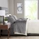 Olliix by Madison Park 525 Thread Count Charcoal Full Cotton Rich Sheet Set-5