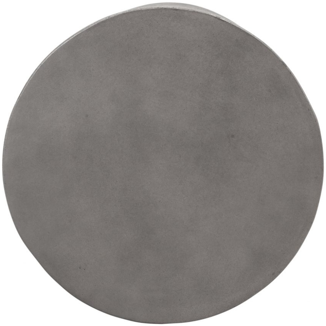 Moe's Home Collection Hourglass Dark Grey Concrete Outdoor Stool-3