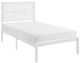 Homelegance® Sanibel White Twin Platform Bed-0