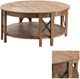 Crestview Collection Sutton Brown Cocktail Table-2