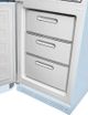 Smeg 50's Retro Style Aesthetic 11.7 Cu. Ft. Pastel Blue Bottom Freezer Refrigerator-4