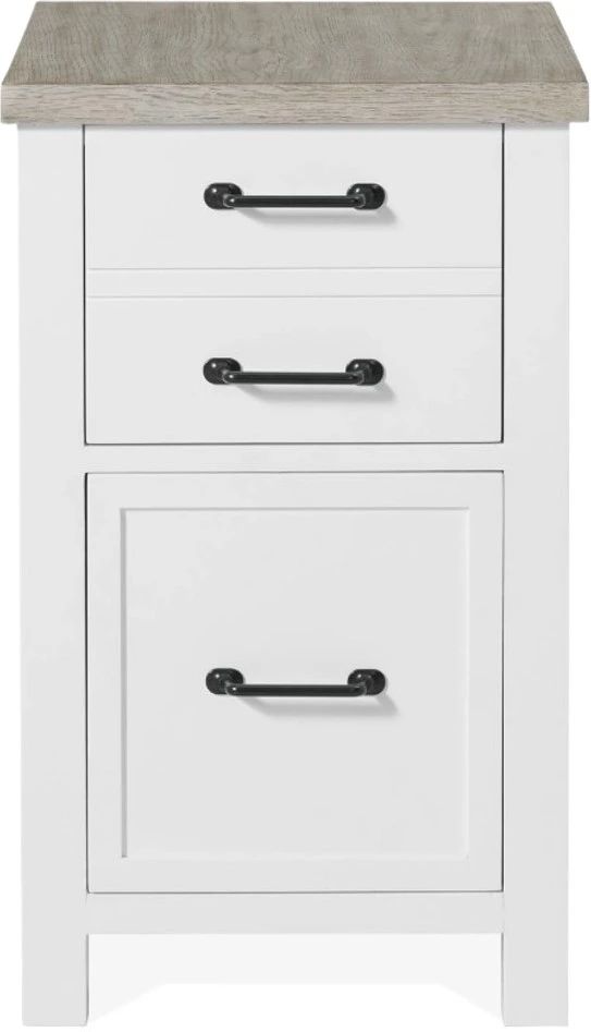 Riverside Furniture Finn Cloud/Fog File Cabinet-2