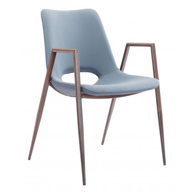 Zuo® Modern Desi Gray Dining Chair-0