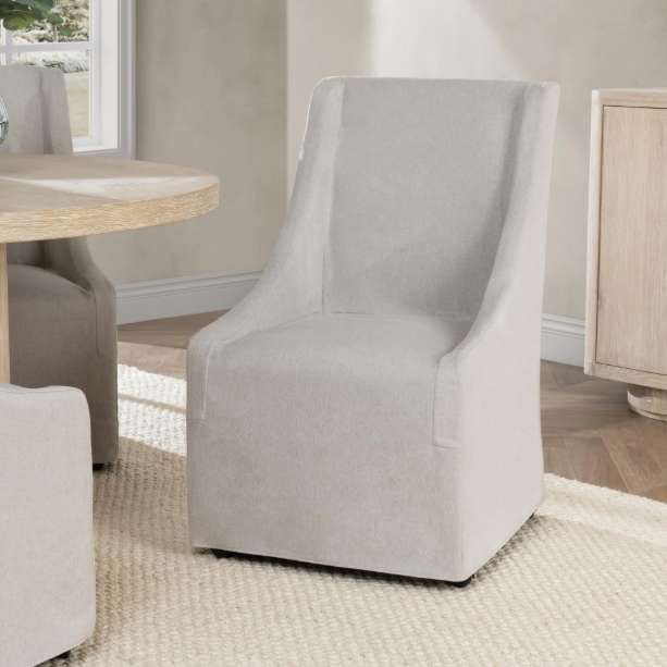 Classic Home Warwick Sandy Tan Dining Chair-1