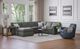 Flexsteel® Customizable Kingman Leather Swivel Glider-1