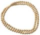 A & B Home Beige Dia Pine Sphere Beads Decorative Object-0