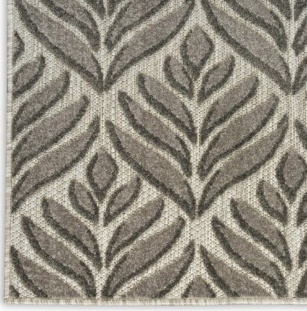 Nourison Home™ Aloha Charcoal 5'x8' Area Rug-3