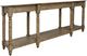 International Furniture Direct Tiffany Brown 95" Sofa Table-0