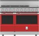Hestan 48" Custom Color 5-Burner Duel Fuel Range with Griddle-2