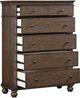 aspenhome® Oxford Cocoa 5-Drawer Chest-2