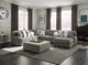 Furniture of America® Elmhurst Charcoal U-Shaped Sectional-0