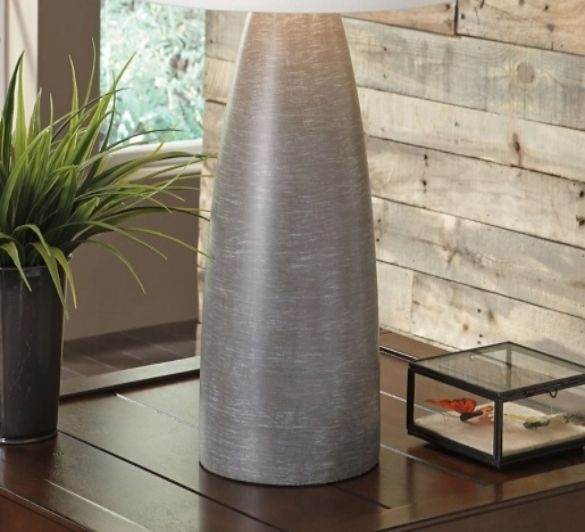Signature Design by Ashley® Shavontae Gray Poly Table Lamp-4