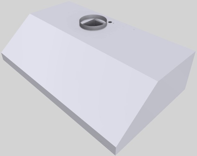 Vent-A-Hood® 36" Under Cabinet Range Hood-White-2