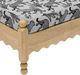 TOV Furniture Thelma Cream/Natural Leopard Jacquard Bench-5