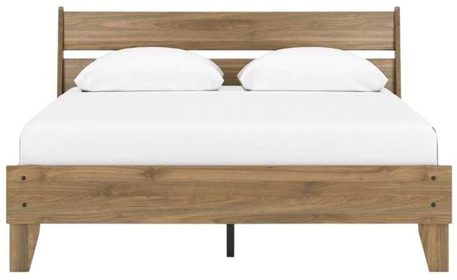 Signature Design by Ashley® Deanlow Honey Queen Platform Panel Bed-1