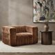 Classic Home Afeela Bronze Swivel Chair-1