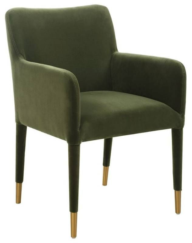 Uttermost® Conifer Moss Dining Arm Chair-0