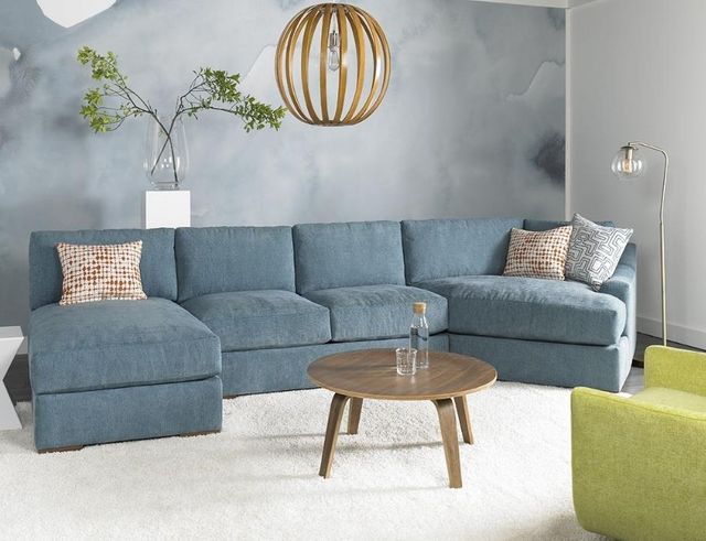 Jonathan Louis Blake 3-Piece U-Shape Left-Arm Facing Sectional and Chaise-0