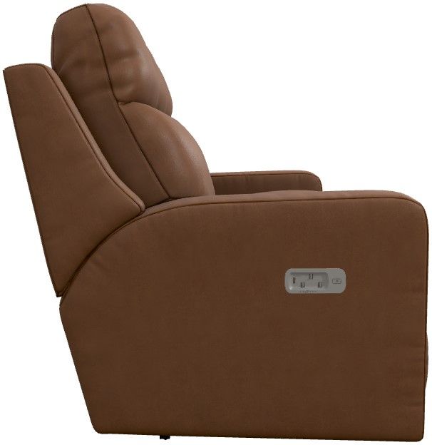 La-Z-Boy® Emmons Oak Power Reclining Sofa with Headrest and Lumbar-2