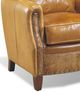Campio Furniture Legacy Leather Orson Light Orange Chair-1