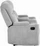 ACME Furniture Galya Light Gray Manual Reclining Loveseat-4