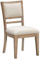 Parker House® Breckenridge Beige/Mocha Medium Brown Dining Chair-0