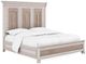 A.R.T. Furniture® Alcove Belgian Ivory/Washed Maple King Panel Bed-0