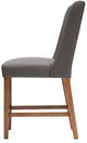 Olliix by Madison Park Grey Brody Wing Counter Stool-2