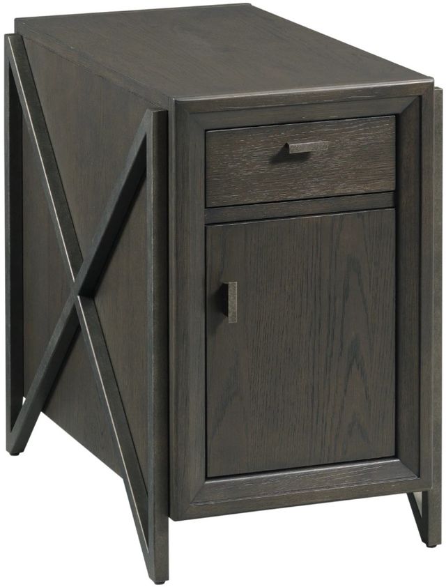 Hammary® Simon French Press Charging Chairside Table-0