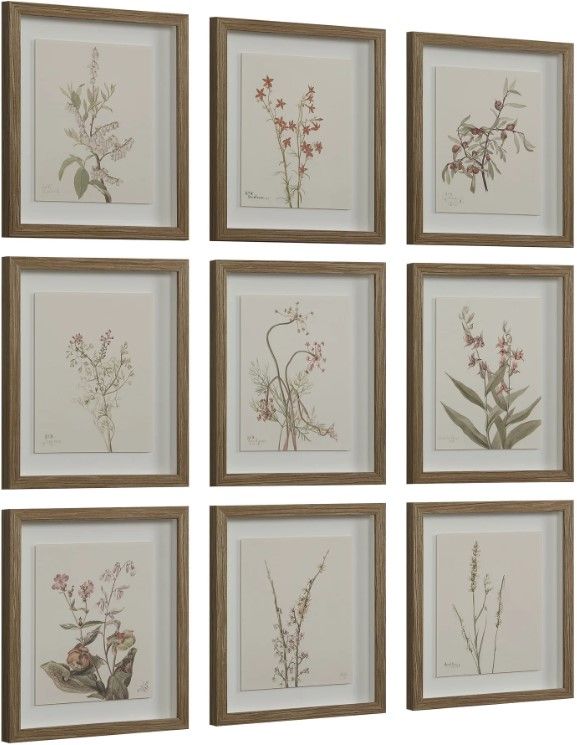 Renwil® Crema 9-Piece Wall Art Set-2