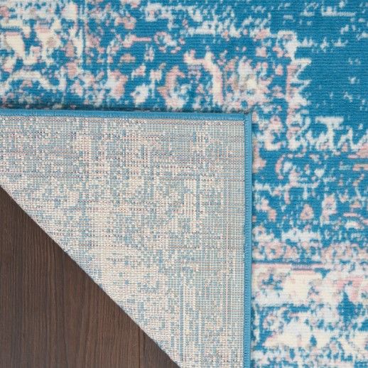 Nourison Home™ Grafix Blue 5'x7' Style 1 Area Rug-2