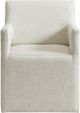 Elements International Collins Gray Dining Arm Chair-1