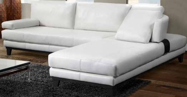 Fornirama 769 3-Piece White Sectional Set-0