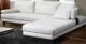 Fornirama 769 3-Piece White Sectional Set-0