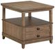 Liberty Furniture Artisan Home Sienna Stone Rectangular End Table-0