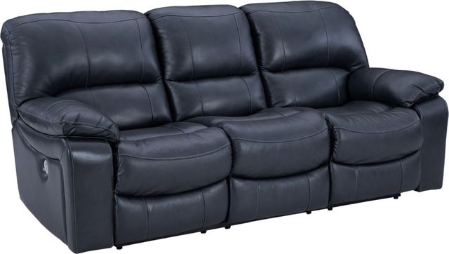Signature Design by Ashley® Leesworth Ocean Power Reclining Sofa-1