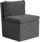 Crestview Collection Taylor 2-Piece Charcoal Upholstered Side Chair Set-0