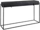 Uttermost® Telone Antique Black Console Table with Aged Black Base-0