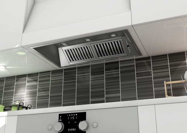 ZLINE 46" Stainless Steel Remote Blower Ducted Insert Range Hood -1