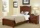 Vaughan-Bassett Hamilton Franklin Cherry Twin Panel Storage Bed-3