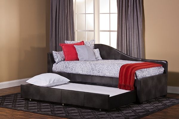HH2 Home Winterberry Weathered Gray Daybed with Trundle-1