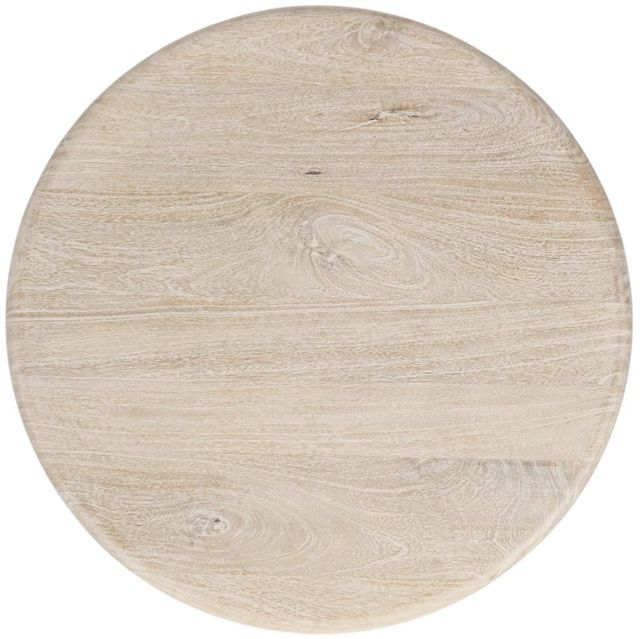 Classic Home Adir Cream Round End Table-3