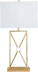 Crestview Collection Nicholas Gold Leaf Table Lamp-0