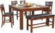 Winners Only® Franklin Brown Counter Dining Table-2