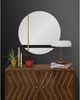 Miroir Gavin, feuille d'or/noir, Renwil®-4