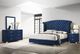 Coaster® Melody 4-Piece Pacific Blue California King Bedroom Set-1